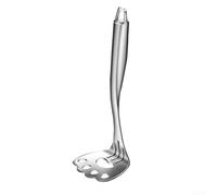 Valixirant Presse-purée en acier 304 avec trous ronds uniformes pour purée de pommes de terre, avocat, chou-fleur, passe au lave-vaisselle, appareil de cuisine argenté