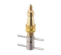 Valixirant Rondelle en laiton à connexion rapide pour réfrigérateur et outil d'installation de conduit CVC de 6,35 mm, raccord rapide avec joint d'étanchéité 130 x 80 x 30 mm