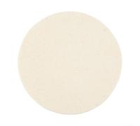 Valixirant Roue de polissage en feutre de laine de 7,6 à 20,3 cm, tampon de polissage en verre, disque de meulage de 10 mm d'épaisseur, meuleuse d'angle en acier et aluminium (15,2 cm)