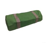 Valixirant Sac à outils robuste en tissu Oxford imperméable, pochette de rangement pour tournevis, douille, jauge de pneu, vert, taille L, 30,5 x 12,5 cm (taille L)