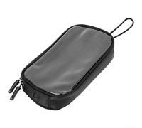 Valixirant Sacoche de réservoir de moto avec 7 aimants puissants - Support étanche en cuir PU pour téléphone et GPS - 7,1 x 9,9 x 3,0 cm - Avant pour fenêtre, main - Noir