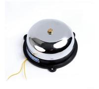 Valixirant Sonnette ou systèmes d'alarme - 2/3/4/6 pouces AC220V Carillon à haut décibels avec disque à percussion en acier et bobine - Grade (5,1 cm)