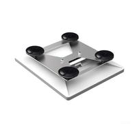 Valixirant Support 260 x 250 x 50 mm noir intérieur - toit ouvrant mm argent utilisation véhicule coupe alliage pare-brise aluminium ventouse arrière seulement kit de montage