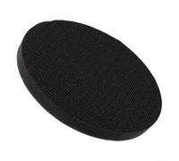 Valixirant Tampons et disques abrasifs en éponge - 15,2 cm, 15,2 cm, surfaces inégales, accessoires de polissage et outils - Coussin de support en mousse blanc et noir (15,2 cm)