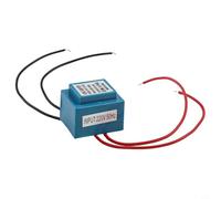 Valixirant Transformateur AC IP68 Abs 5 W Courte Surcharge 12 V/24 V Boîtier extérieur - Alimentation étanche protégée résistante au froid LED AC/AC (AC12 V)