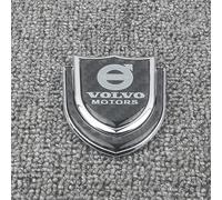 VALKEM Emblème Badge Decal Voiture pour Volvo C30 XC60 S90 XC90 V40 S80L, Autocollant d'insigne Lettres de Voiture, Voiture Lettre Décalcomanies Le Signe Style Accessoires,A