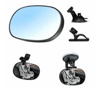 VALKEM Miroir Voiture 360° Réglable pour Citroen C3 Aircross 2017+, Grand Angle Rétroviseur Intérieur Voiture pour Siège Arrière, Miroir Voiture Bébé Arrière,A