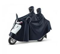 VALKEM Poncho Pluie Moto Imperméable pour Piaggio Fly 125 2006-2011 - Pliable Cape de Pluie Long, Protection Complète Contre la Pluie et Le Vent Scooter,B Double