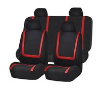 VALKEM Voiture Ensembles De Housses Siège pour Volkswagen VW T-ROC TROC 2018-2022, Confortables Respirant Antidérapant Lavable Couvre Sieges, Interieur Accessoires, F Red
