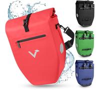 Valkental - Grand Sac étanche pour Porte-Bagages - Sacoche de vélo pour Porte-Bagages avec Grands réflecteurs [verrouillable] Fixation Ultra-résistante - Plusieurs Fois primé - Conçu pour Durer