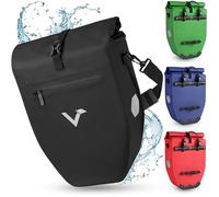 Valkental - Grand Sac étanche pour Porte-Bagages - Sacoche de vélo pour Porte-Bagages avec Grands réflecteurs [verrouillable] Fixation Ultra-résistante - Plusieurs Fois primé - Conçu pour Durer