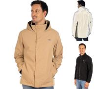 Valkental - Veste 3-en-1 pour homme réfléchissante et imperméable [doublure polaire amovible et capuche escamotable] Convient comme veste d'hiver, veste de pluie et veste de vélo