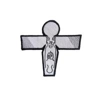 VALKYNEA Patch 100 % brodé Anime Fan Art/The Strongest Exorcist/From another World/Patch EMBROIDERY (Hook & Loop / Velcr0)