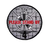 VALKYNEA Patch brodé 100 % inspiré des fans d'animation / Please stand By/Fallout/Patch EMBROIDERY / Applique brodée (thermocollant/Iron On)