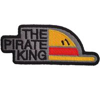 VALKYNEA Patch brodé 100 % inspiré des fans d'animation / The Pirate King / Patch EMBROIDERY / Applique brodée (Hook & Loop)