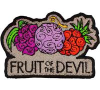 VALKYNEA Patch brodé 100 % inspiré des fans d'anime / Fruit of the Devil/Patch EMBROIDERY / Applique brodée (Hook & Loop)
