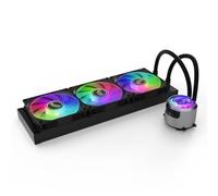 Valkyrie Jarn 240 ARGB (360 mm, Noir) - Système de refroidissement par eau - AIO 360mm - 10 cm x 10 cm x 1 cm - Ordinateur