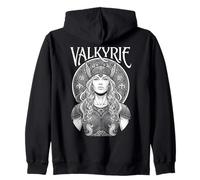 Valkyrie Viking Femme Forte Guerrière Norse Mythologie Sweat à Capuche