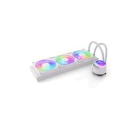Valkyrie VK-AIOJR360W - Système de refroidissement liquide AIO 360mm Blanc, radiateur aluminium 397x120x27mm, sockets LGA115x/1200/1700/20xx/AM4/AM5