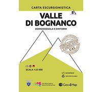 Valle di Bognanco Hiking Map 8: Domodossola e Dintorni