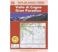 Valle di Cogne, Gran Paradiso trekking. Con cartina 1:25.000. Ediz. multilingue