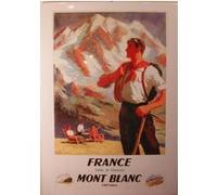 Vallèe de Chamonix - 50x70 cm - AFFICHE / POSTER G