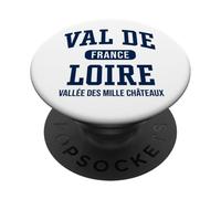 Vallée de Loire France Vallée des Mille Châteaux Marine PopSockets PopGrip Adhésif