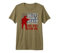VALLÉE DE l'ombre DE LA Mort, Le Mal ME CRAINDRA T-Shirt Haut de Gamme