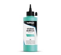 VALLEGE ACRYLIC STUDIO, PEINTURE ACRILIQUE, 200 ML, ESMERALDA FTALOCIANINE, N°54