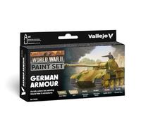 Vallejo 070205 Lot de 6 Kits de Peinture, Armure Allemande, 17 ML