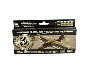 Vallejo - 071603 - Véhicule Miniature - AV - Su-25 Frogfoot 80's on - Couleur - 17 ML