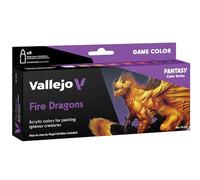 Vallejo 120116 772196 Lot de peintures Fire Dragons 8 x 18 ml