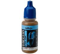 Vallejo 17ml "AV Mecha Color" Acrylique Aérographe Couleur - Or