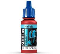 Vallejo 17ml "AV Mecha Color" Acrylique Aérographe Couleur - SZ Rouge