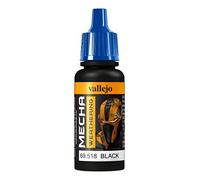 Vallejo 17ml "AV Mecha Color" Peinture acrylique Aérographe - Noir délavé