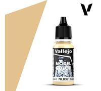 Vallejo 70837 Couleur Modèle - Sable Pâle - 18 Ml