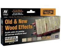 Vallejo 71187 Colorant pour modélisme ferroviaire marron clair, mordoré, sable, bois, gris béton, sable gris, gris foncé 8 pc(s)
