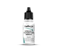 Vallejo 72653 Polyurethane Ultra Matt Varnish (18ml)