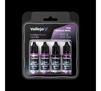 Vallejo 77.255 - Ensemble De Peinture, TMM, Améthyste Lilas, 4x18 Ml - Neuf