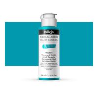 Vallejo Acrylic Fluid Color 68604 Cobalt Turquoise (100ml)