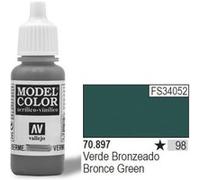 Vallejo acrylic model color - bronze green - val897 vall-70897 G