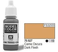 Vallejo acrylic model color - dark flesh - val927 vall-70927 G