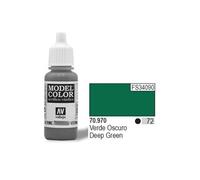Prince August Pot de peinture acrylique Vert Dragon 072/970 17 ml