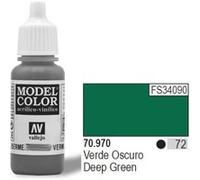 Vallejo acrylic model color - deep green - val970 vall-70970 G