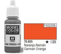Vallejo acrylic model color - german orange - val805 vall-70805 G