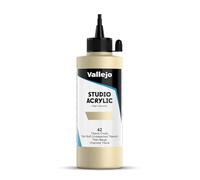 VALLEGE ACRYLIC STUDIO, PEINTURE ACRILIQUE, 200 ML, TITANIO CRUDE, N°42
