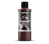 Vallejo - Apprêt pour maquette - 200 ml - Polyuréthane - Coloré German Red Brown