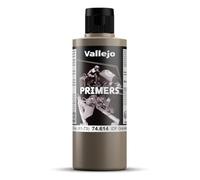 Vallejo Apprêt Peinture Acrylique Gris Séchage Rapide, 200ml. pour Aérographe pour Maquettisme et Figurines