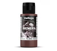 Vallejo - Apprêt pour maquette - 60 ml - Polyuréthane - Coloré German Red Brown