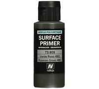 Vallejo - Apprêt pour maquette - 60 ml - Polyuréthane - Coloré Russian Green